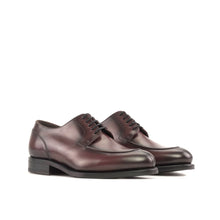 Load image into Gallery viewer, Burgundy Painted Calf Leather Split Toe Derby