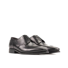 Load image into Gallery viewer, Black Split Toe Derby Shoes
