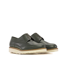 Load image into Gallery viewer, Forest Green Derby Chunky Shoes