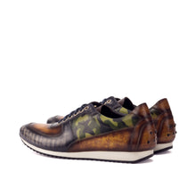 Load image into Gallery viewer, Multi-Patterned Patina Trainer Sneakers