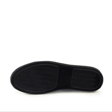 Load image into Gallery viewer, Black Nappa, Suede, & Houndstooth Top-Sider Trainers