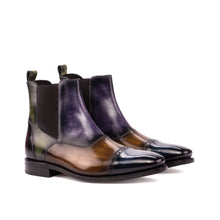 Load image into Gallery viewer, Multi-Patterned Patina Chelsea Boots