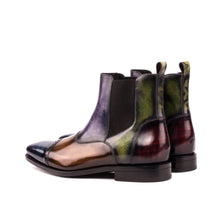 Load image into Gallery viewer, Multi-Patterned Patina Chelsea Boots