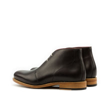 Load image into Gallery viewer, Dark Brown Calf Leather Chukka Boots
