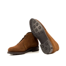 Load image into Gallery viewer, Brown Suede Chukka Boots