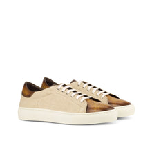 Load image into Gallery viewer, Linen & Patina Classic Trainers