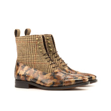 Load image into Gallery viewer, Camo Patina & Tweed Balmoral Boots