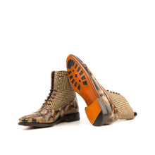 Load image into Gallery viewer, Camo Patina & Tweed Balmoral Boots