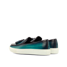 Load image into Gallery viewer, Turquoise Regular Patina Belgian Sneakers