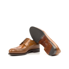 Load image into Gallery viewer, Cognac Shell Cordovan Longwing Blucher
