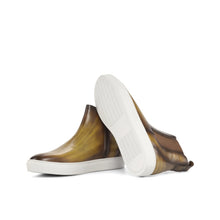 Load image into Gallery viewer, Cognac Regular Patina Chelsea Sneaker Boots