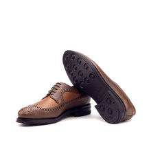 Load image into Gallery viewer, Brown Full grain Leather Longwing Blucher - Longwing Blucher
