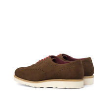 Load image into Gallery viewer, Casual Brown Suede Wholecut Shoes - Whole Cut