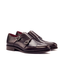 Load image into Gallery viewer, Dark Brown Leather Double Monk - Double Monk