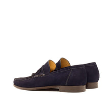Load image into Gallery viewer, MORGAN MOCCASIN NAVY SUEDE - Moccasin Loafers