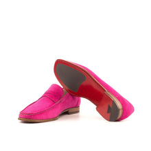 Load image into Gallery viewer, MORGAN MOCCASIN PINK SUEDE - Moccasin Loafers