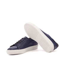 Load image into Gallery viewer, Navy Calf Classic Trainers