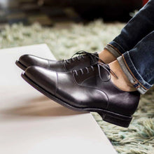 Load image into Gallery viewer, Oxford black box calf - fastlane