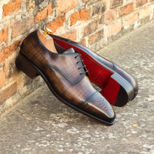 Load image into Gallery viewer, Papiro Patina Leather Derby Shoes - Derby
