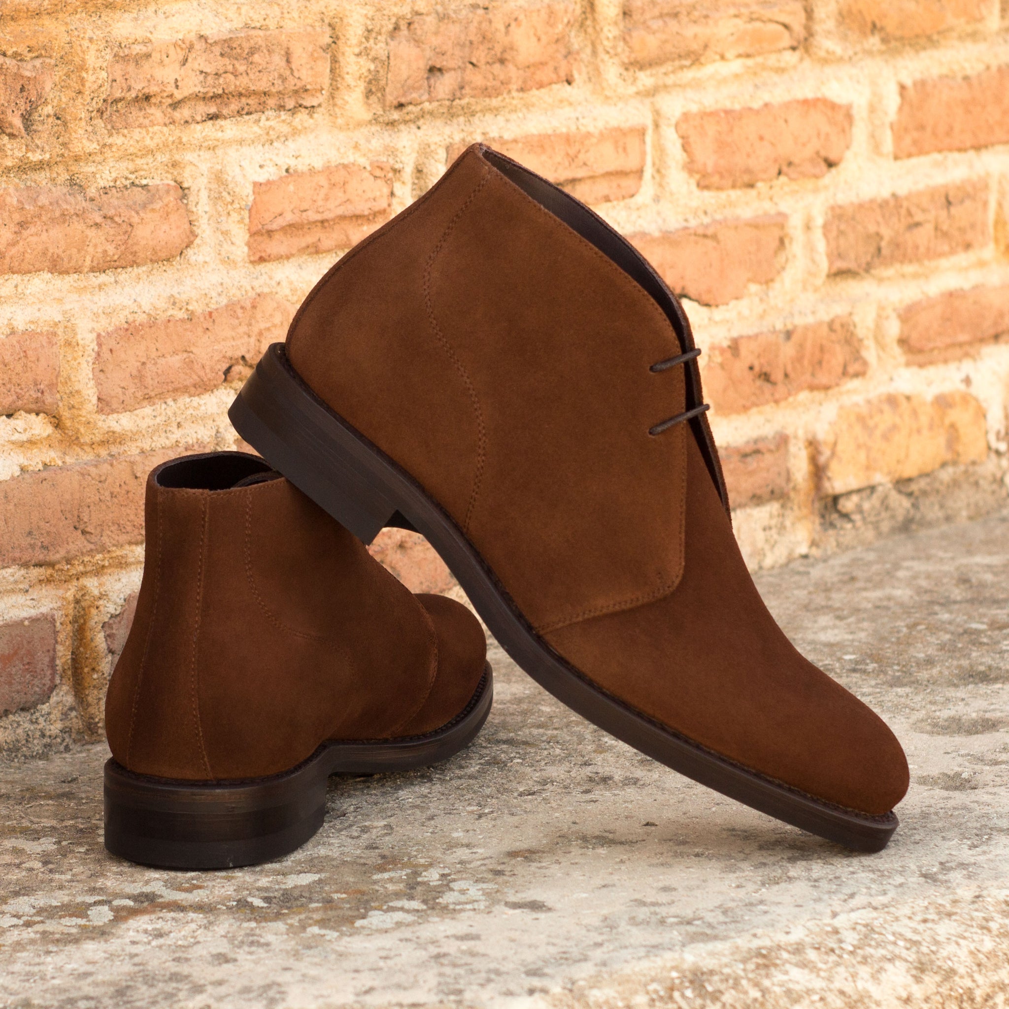 Bespoke Brown Suede Chukka Boots - Custom Designs Available 