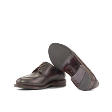 Load image into Gallery viewer, Dark Brown Split Toe Derby Shoes
