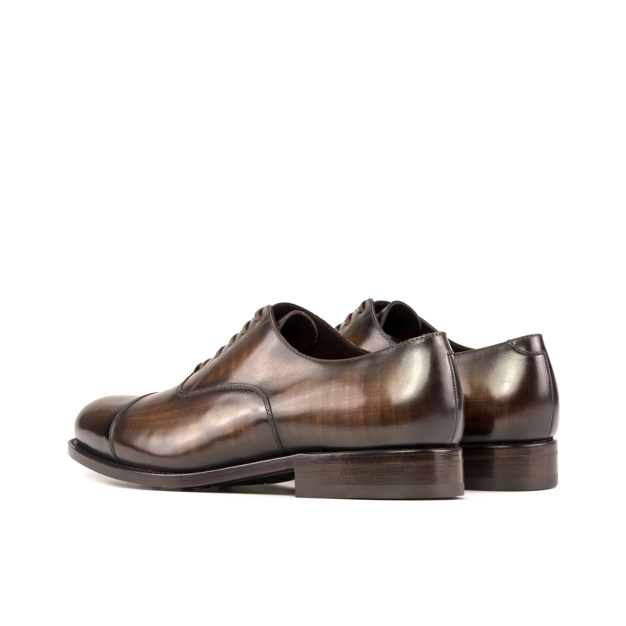 Antonio Maruizi Custom Patina Oxford 11 D / 43.5 EU Custom Marble Patina on Ace Marks Wholecut Oxfords - YouTube main image 3