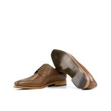Load image into Gallery viewer, Light Brown Longwing Blucher Shoes
