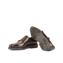 Load image into Gallery viewer, Tobacco Patina Double Monk Strap
