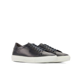 Dark Blue Calf Trainers