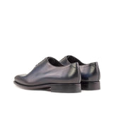 Navy Calf Wholecut Shoes