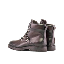 Load image into Gallery viewer, Dark Brown Box Calf Leather Hiking Boot
