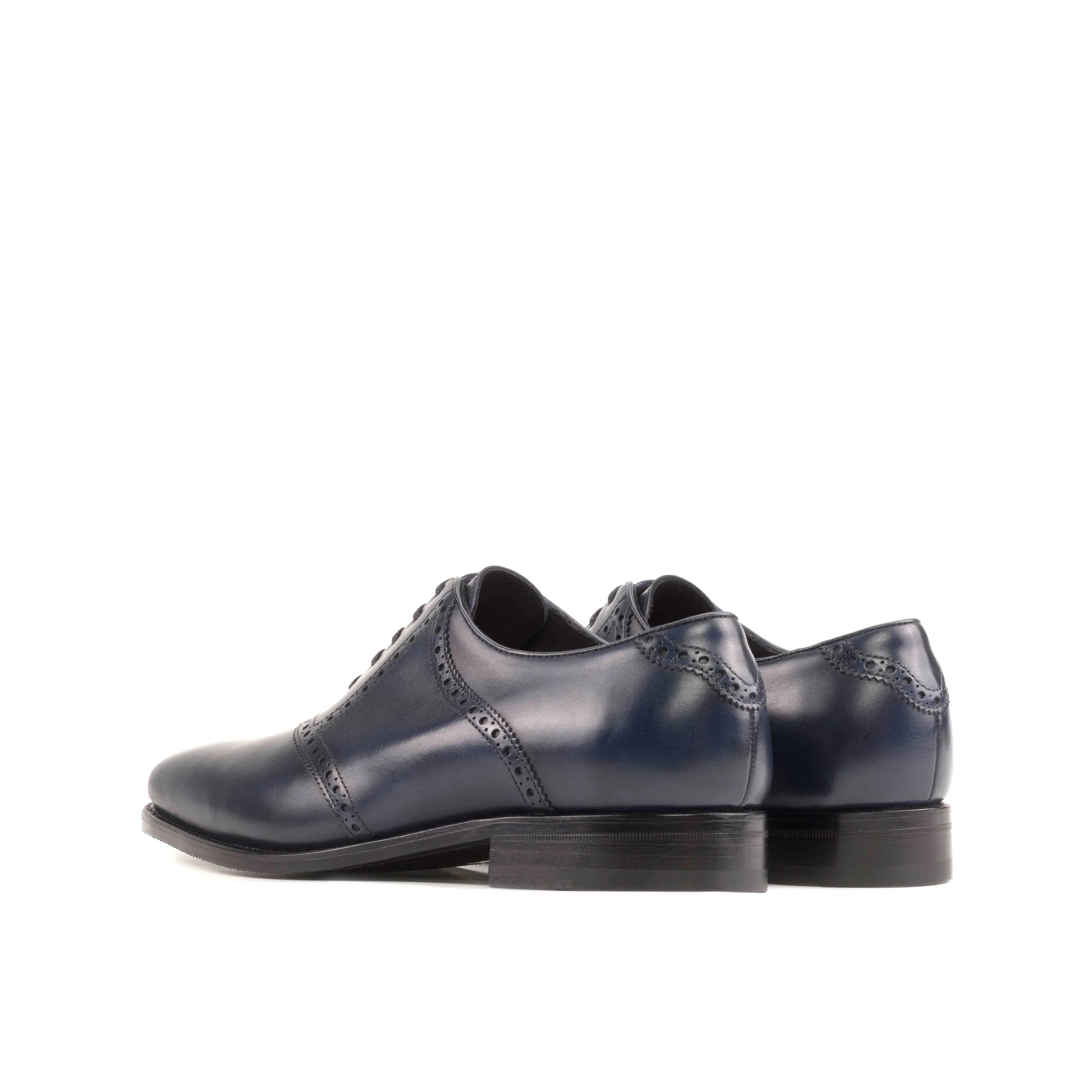 Navy Blue Saddle Shoes