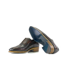 Load image into Gallery viewer, Dark Brown Wingtip Brogue Shoes

