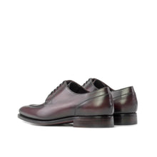 Load image into Gallery viewer, Burgundy Box Calf Leather Split Toe Derby
