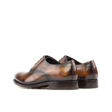 Load image into Gallery viewer, Fire Patina Leather Derby Shoes
