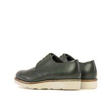 Load image into Gallery viewer, Forest Green Derby Chunky Shoes
