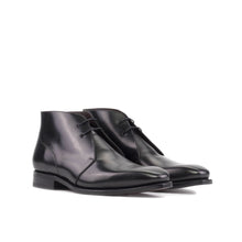 Load image into Gallery viewer, Black Calf Chukka Boots
