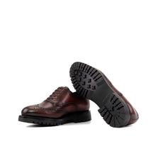 Load image into Gallery viewer, Medium Brown Calf Leather Wingtip Brogue
