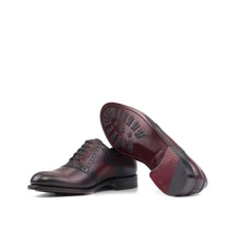 Load image into Gallery viewer, Burgundy Calf Saddle Shoes
