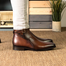 Load image into Gallery viewer, Medium Brown Jodhpur Boots
