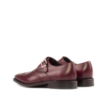 Load image into Gallery viewer, Burgundy Single Monk Strap Shoes
