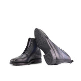 Navy Calf Leather Jumper Boot
