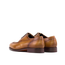 Load image into Gallery viewer, Cognac Painted Calf Leather Split Toe Derby
