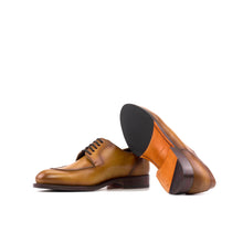 Load image into Gallery viewer, Cognac Painted Calf Leather Split Toe Derby
