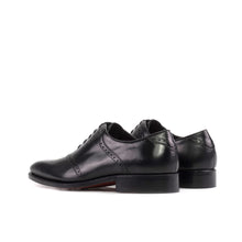 Load image into Gallery viewer, Black Box Calf Leather Saddle Shoes
