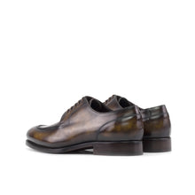 Load image into Gallery viewer, Tobacco Patina Split Toe Derby Shoes
