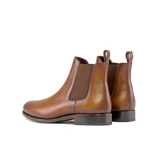 Load image into Gallery viewer, Cognac Calf Chelsea Boots
