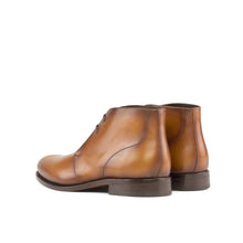 Load image into Gallery viewer, Cognac Calf Chukka Boots
