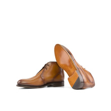 Load image into Gallery viewer, Cognac Calf Chukka Boots

