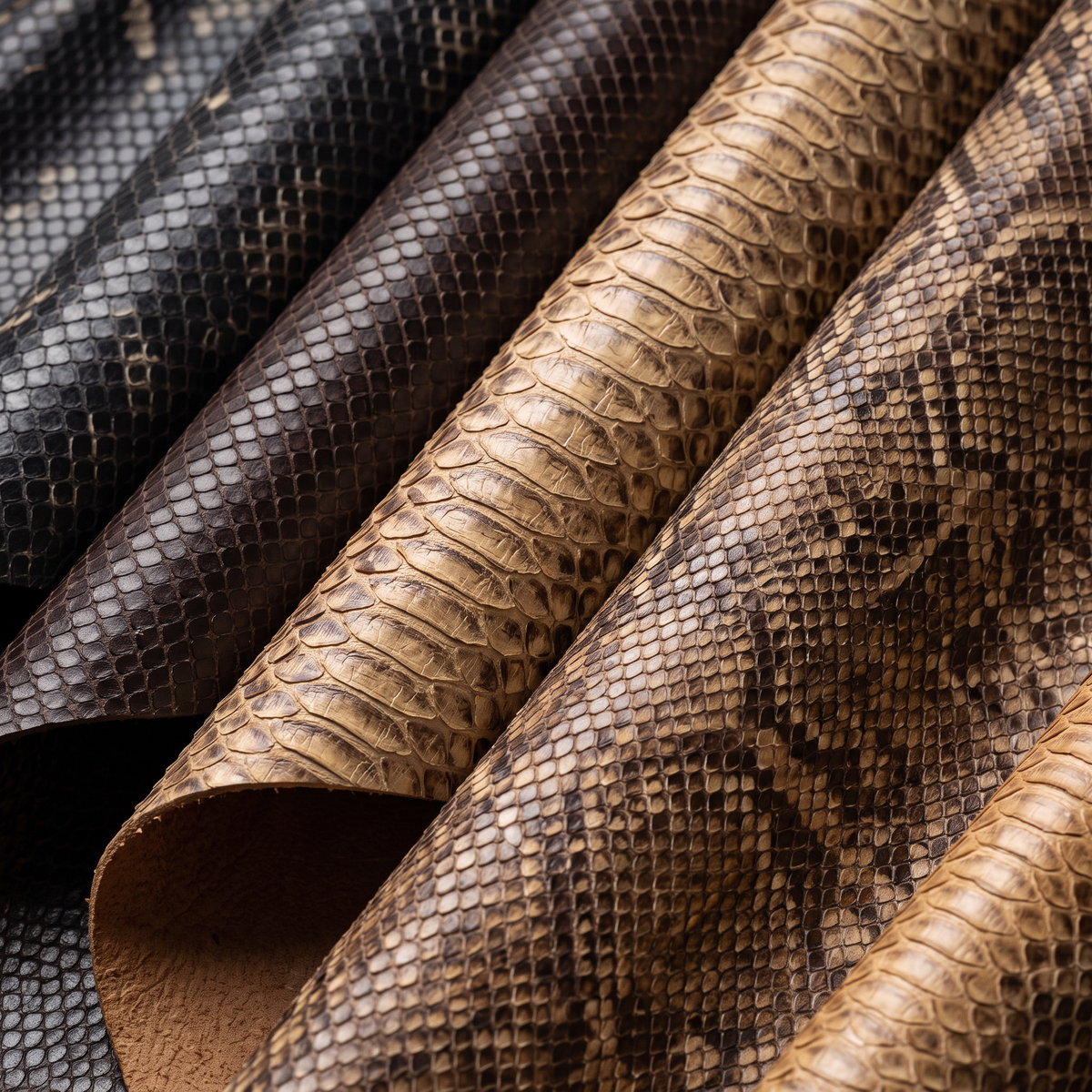 Python Skin Leather